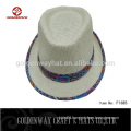 paper cloth custom made fedora hat